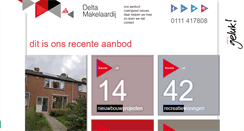 Desktop Screenshot of deltamakelaardij.nl